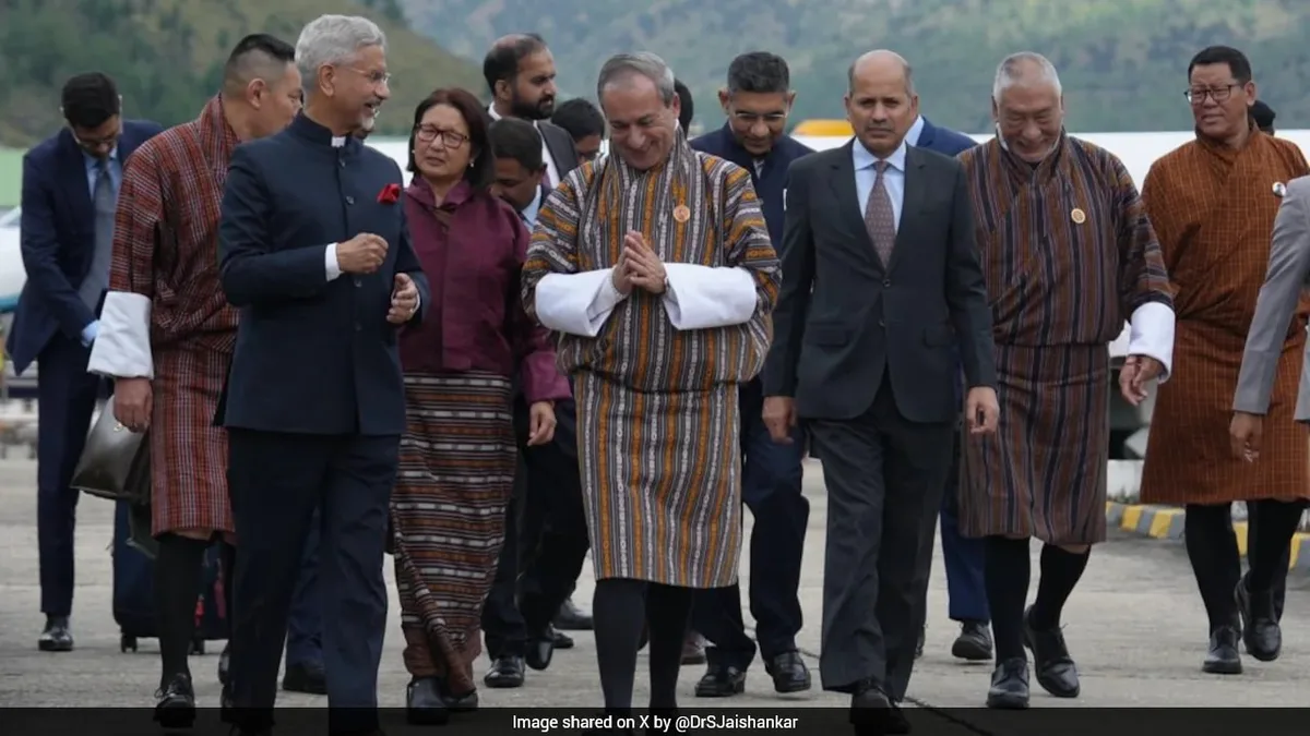 Bilateral And A Royal Meet: What's On S Jaishankar's Bhutan Agenda