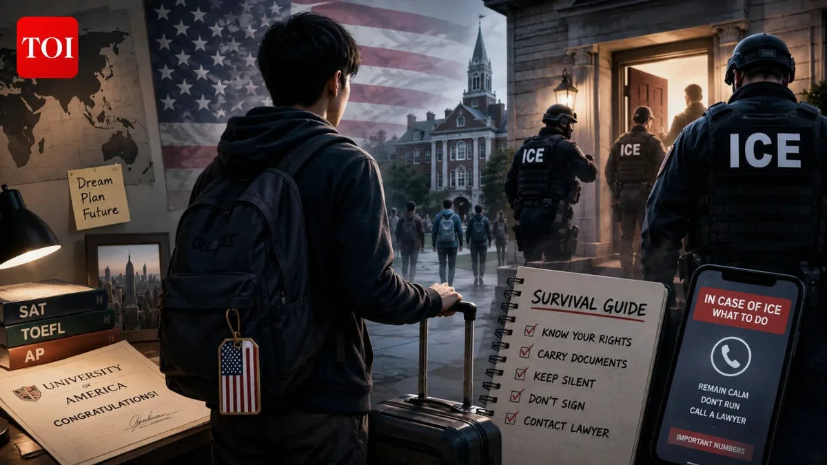 Raids & kidnapping drills: How Chinese students are prepping for Trump's US