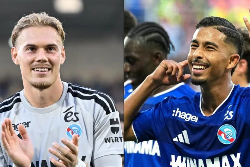 Ils ont éteint Lens : Filip Jörgensen et Gessime Yassine, le duo qui a illuminé Strasbourg