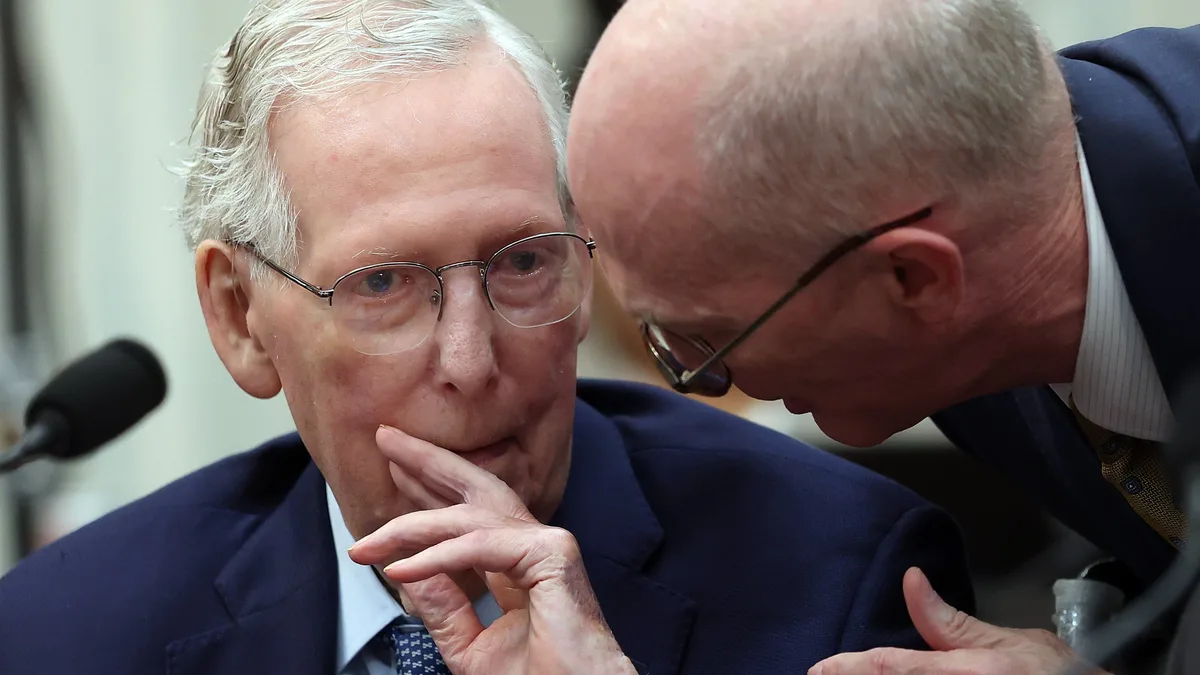 McConnell Needs Help Voting as He Returns to Senate After Long Absence