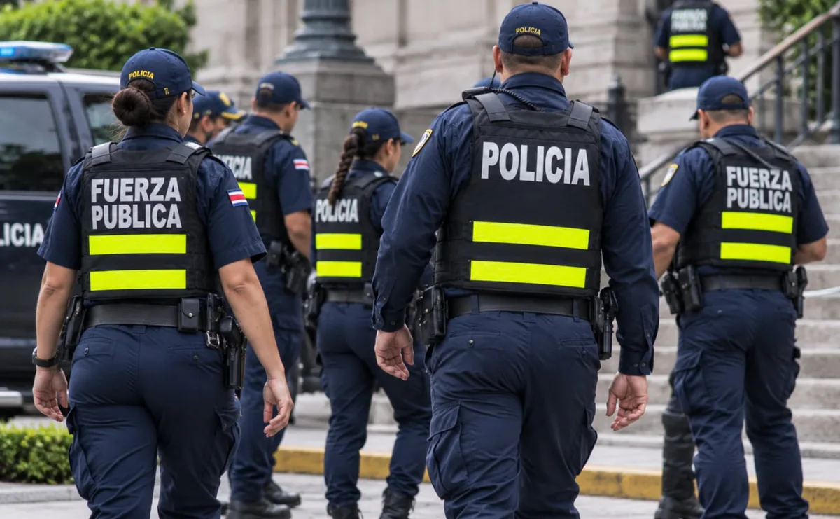 Costa Rica aprueba ley para pagar la defensa legal de policías acusados por actuaciones durante el cumplimiento de su deber