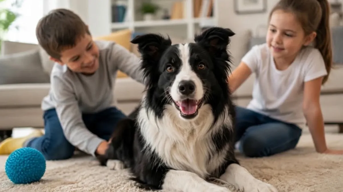 Adrián Conde, veterinario: “No recomiendo tener un Border Collie en casa con niños porque puede estresarse”
