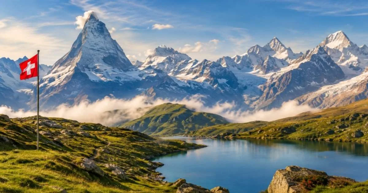 Entre picos e geleiras: as montanhas mais impressionantes da Suíça