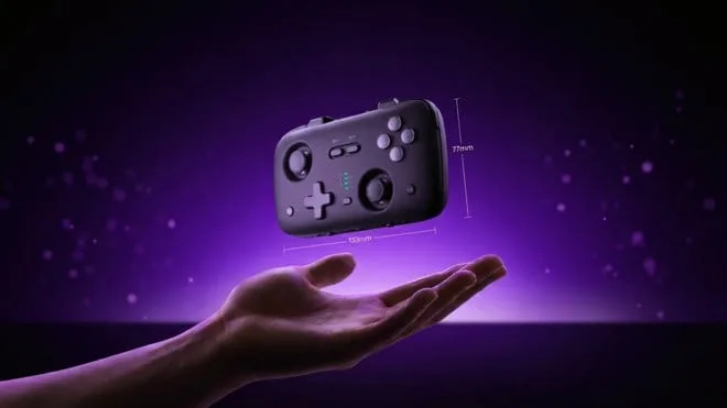 Voidjoy lança mini controle Bluetooth com analógicos TMR e extensor para controle Nintendo Switch Pro
