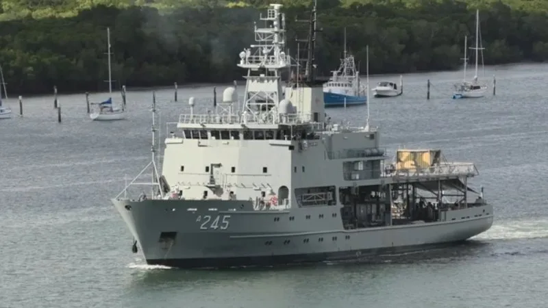 Hidden camera found in female showers on navy ship