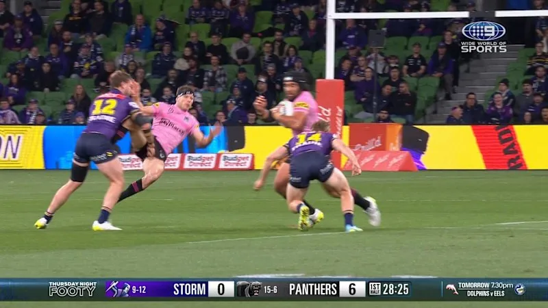 Joey bemused by 'forceful' tackle
