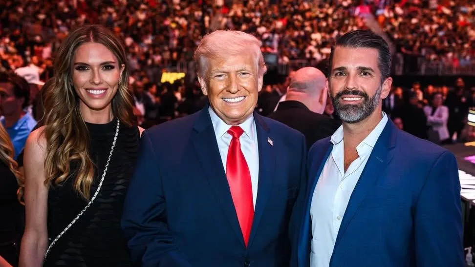 Trump da la cara por su hijo Donald Jr. tras salir a la luz que un aliado de Putin pagó su fiesta de boda: "Le devolvió el dinero"