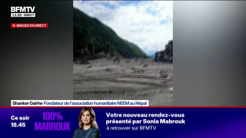 Shanker Gairhe, humanitaire au Népal: "Avant, il y avait un village de plus de 1.200 habitants"