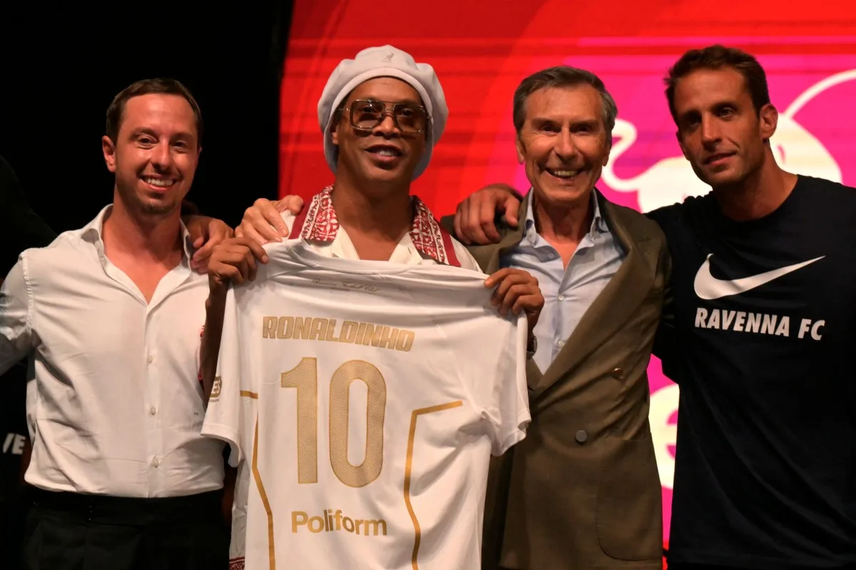 Ronaldinho se suma al Ravenna del fútbol italiano: “¿Me verán jugar? No lo sé”