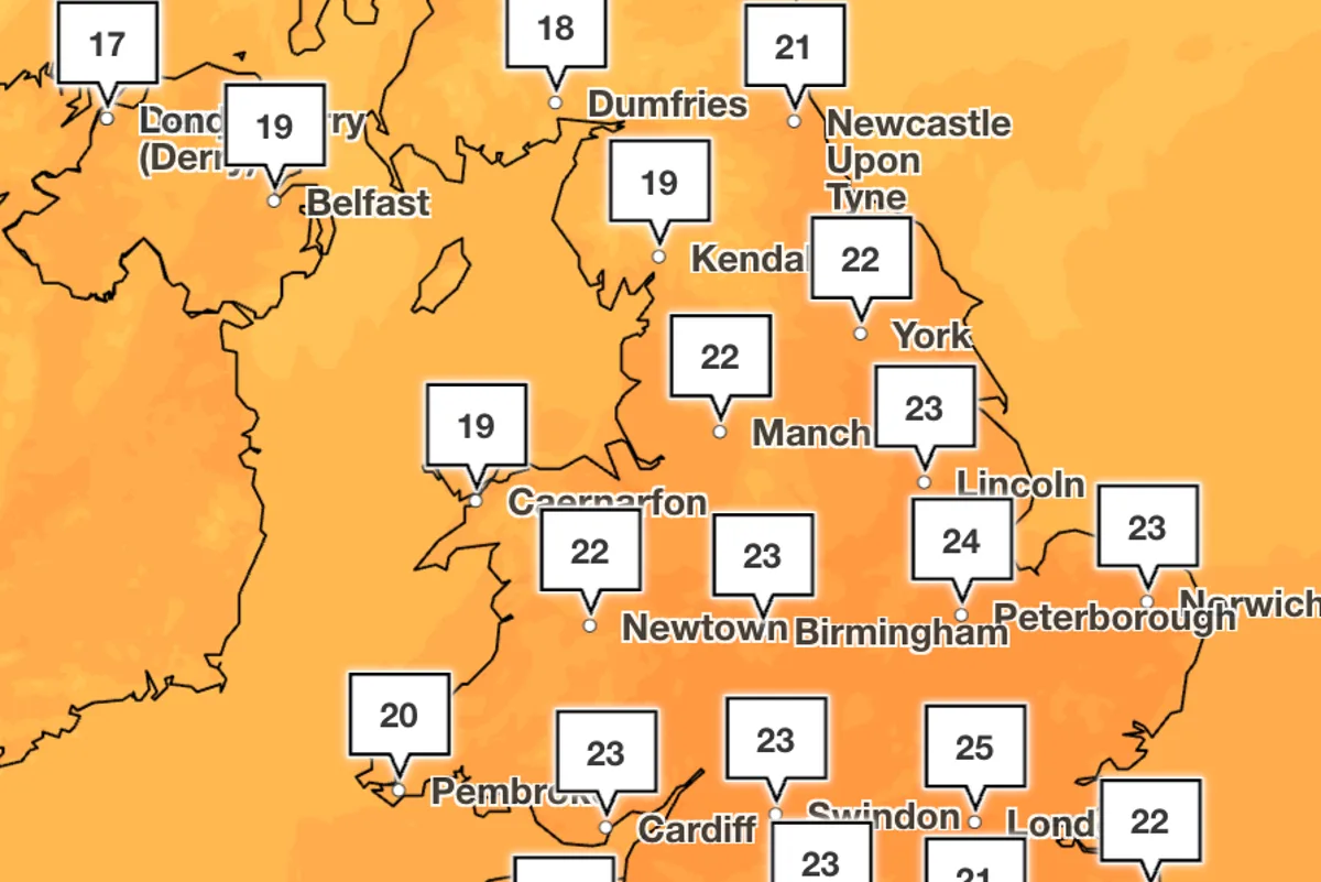 UK weather: Britain to be hotter than Athens next week as temperatures soar to 26C