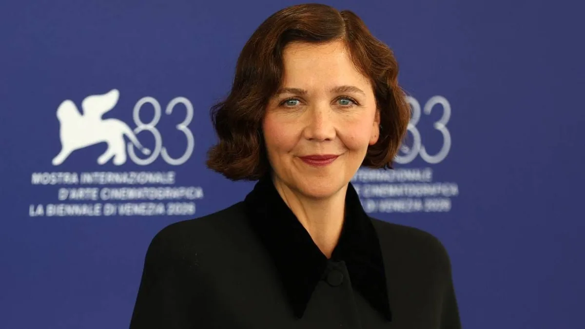 "Il est enfin devenu clair que les hommes font de meilleurs films que les femmes" : la réponse caustique de Maggie Gyllenhaal à la Mostra de Venise