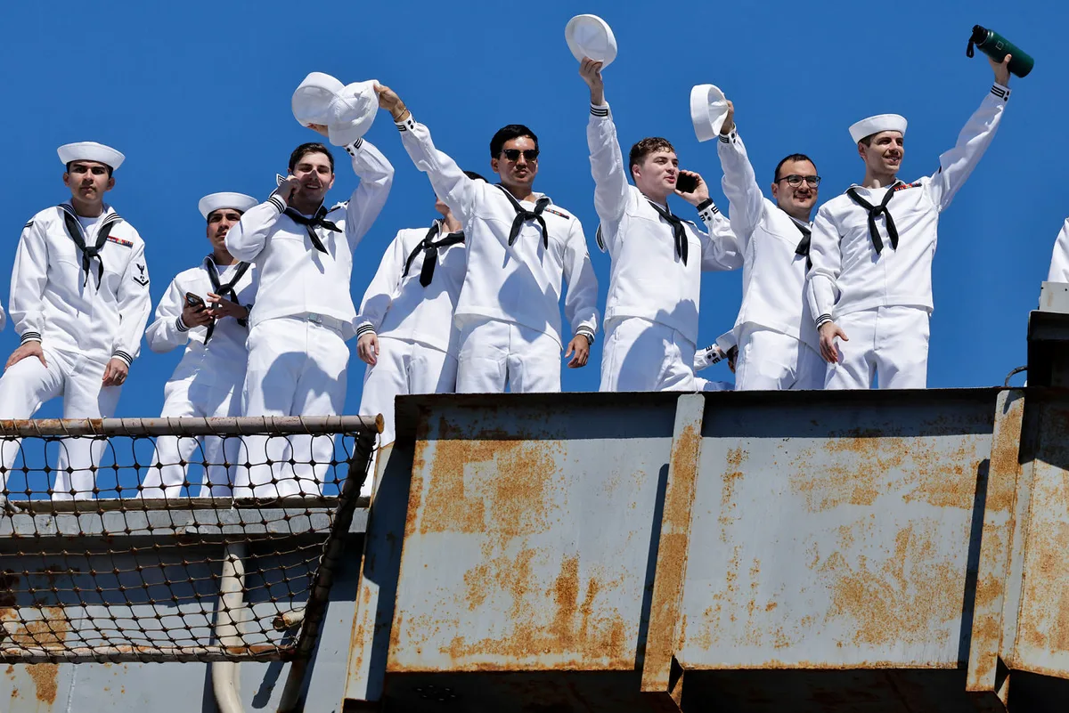 USS Lincoln docks in San Diego Bay following scrutinized 322-day deployment