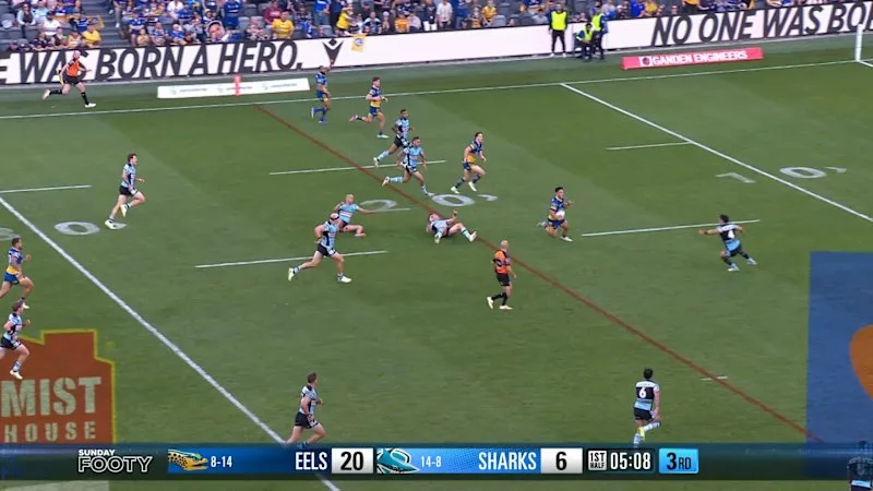 Volkman scores freakish solo try