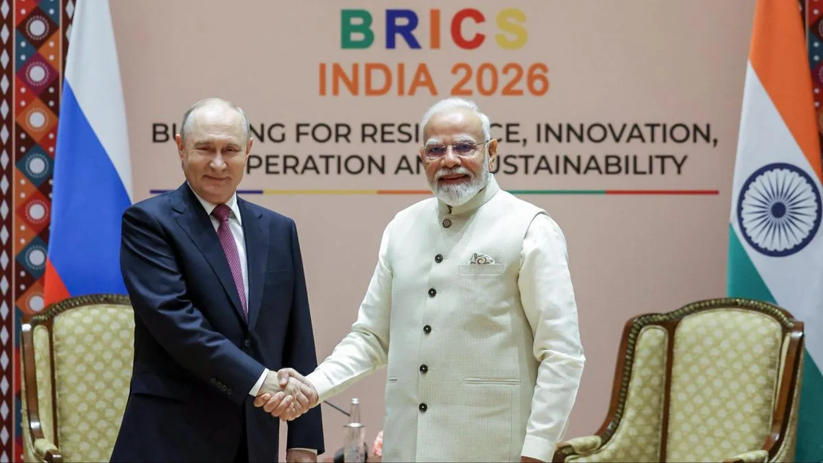 PM Modi, Russia’s Putin hold high-stakes talks ahead of BRICS summit