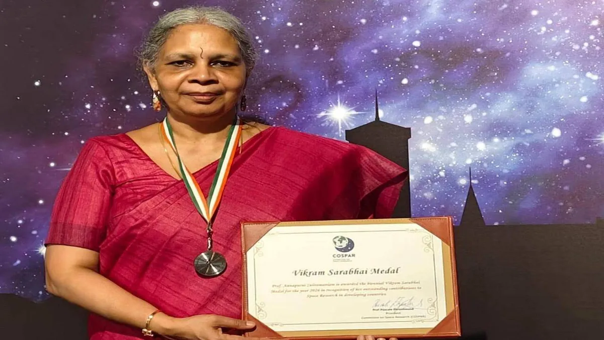 Annapurni Subramaniam wins 2026 COSPAR Vikram Sarabhai Medal; marks milestone for India