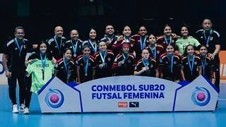 La Vinotinto Femenina se queda con la plata en la Conmebol Sub-20 Futsal