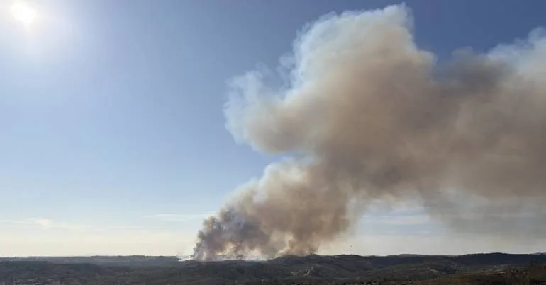 Fogo em Abrantes está “complicado”
