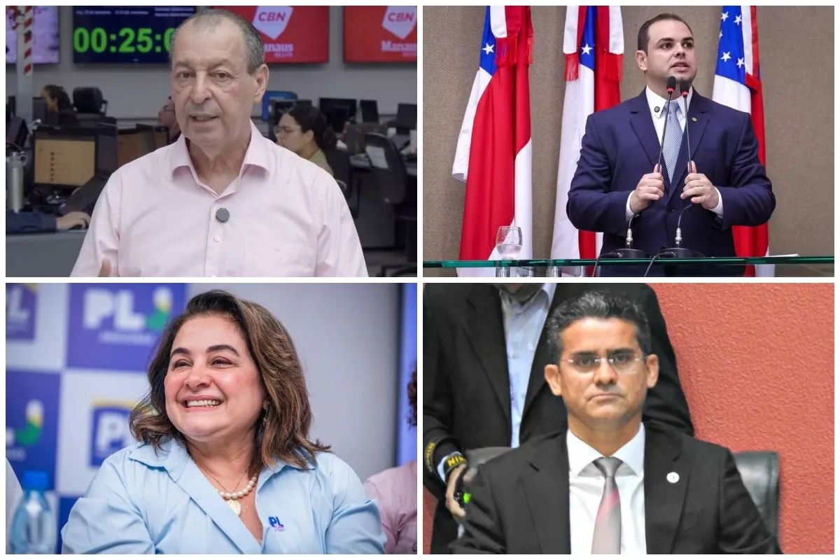 Quaest no AM: Omar, 26%; Cidade, 18%; Maria do Carmo, 16%; David, 15%