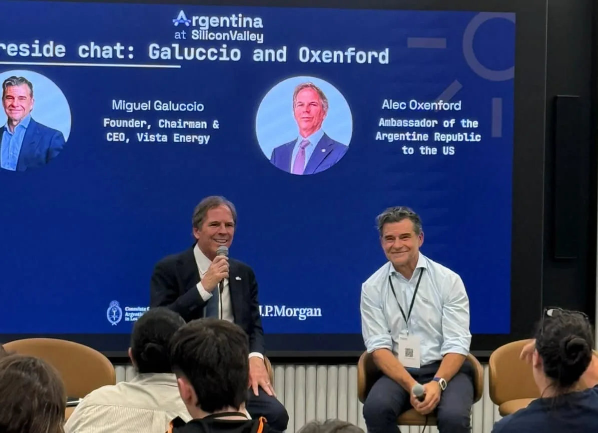 En Silicon Valley, Miguel Galuccio destacó el potencial aporte de la Argentina a “la resiliencia global de la infraestructura digital”