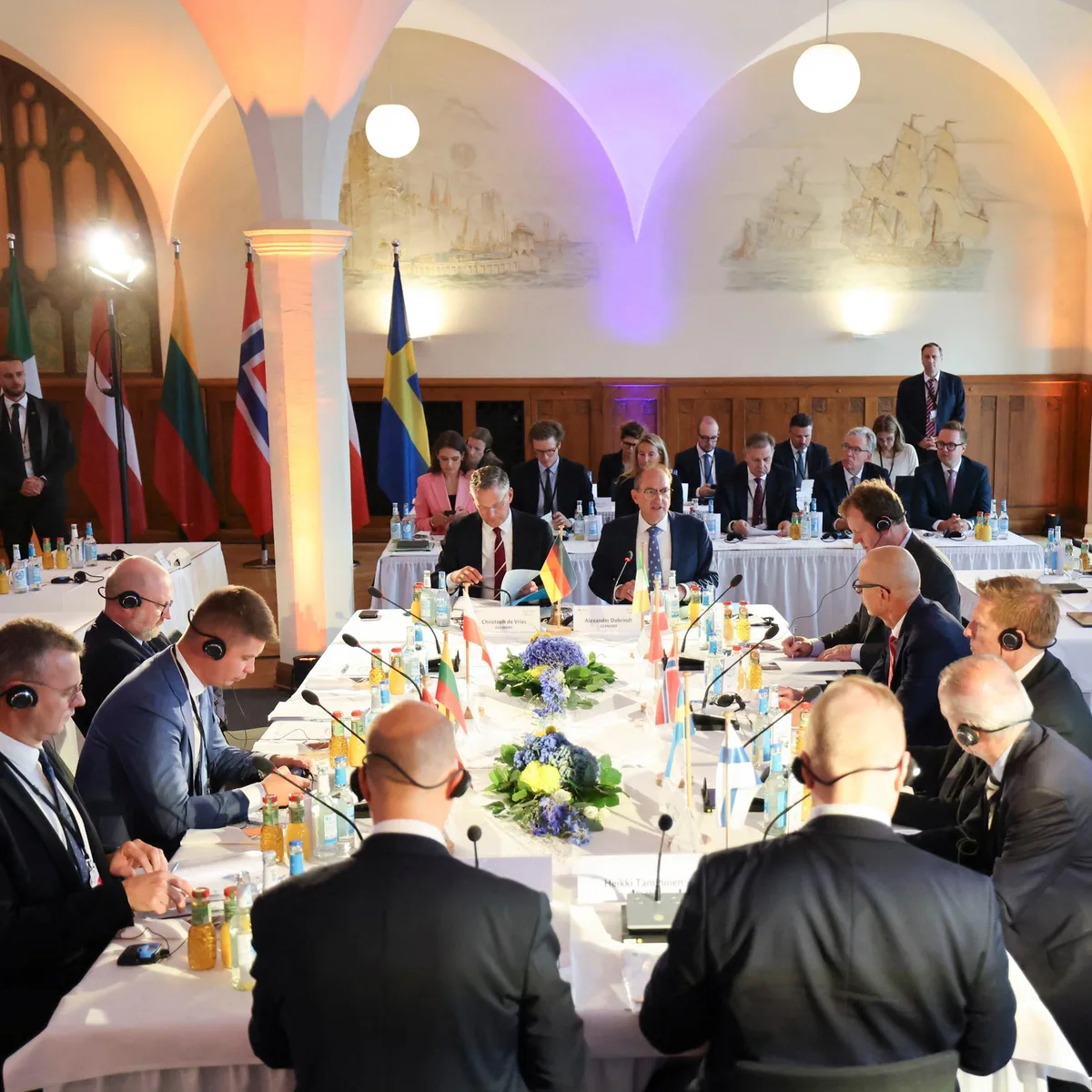 Flensburg - Treffen der Innenminister: Ostsee-Anrainerstaaten wollen sich bei Abwehr hybrider Angriffe helfen