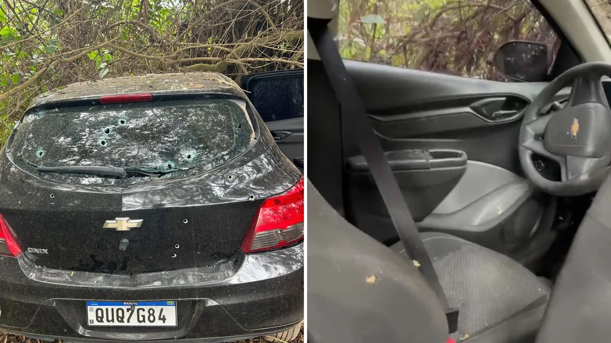Vídeo mostra ataque a grupo no meio da rua na Serra; três são baleados