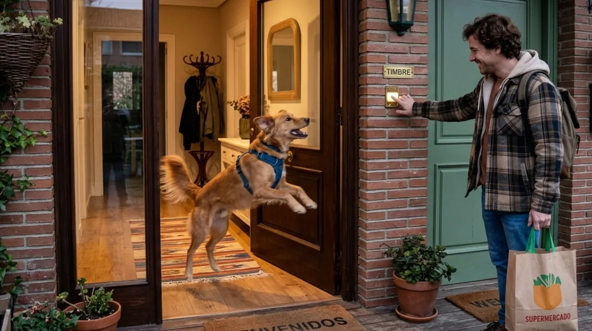 Víctor Padilla, educador canino: “Para el perro, el timbre suele anticipar la llegada de personas, lo que puede generar emociones”