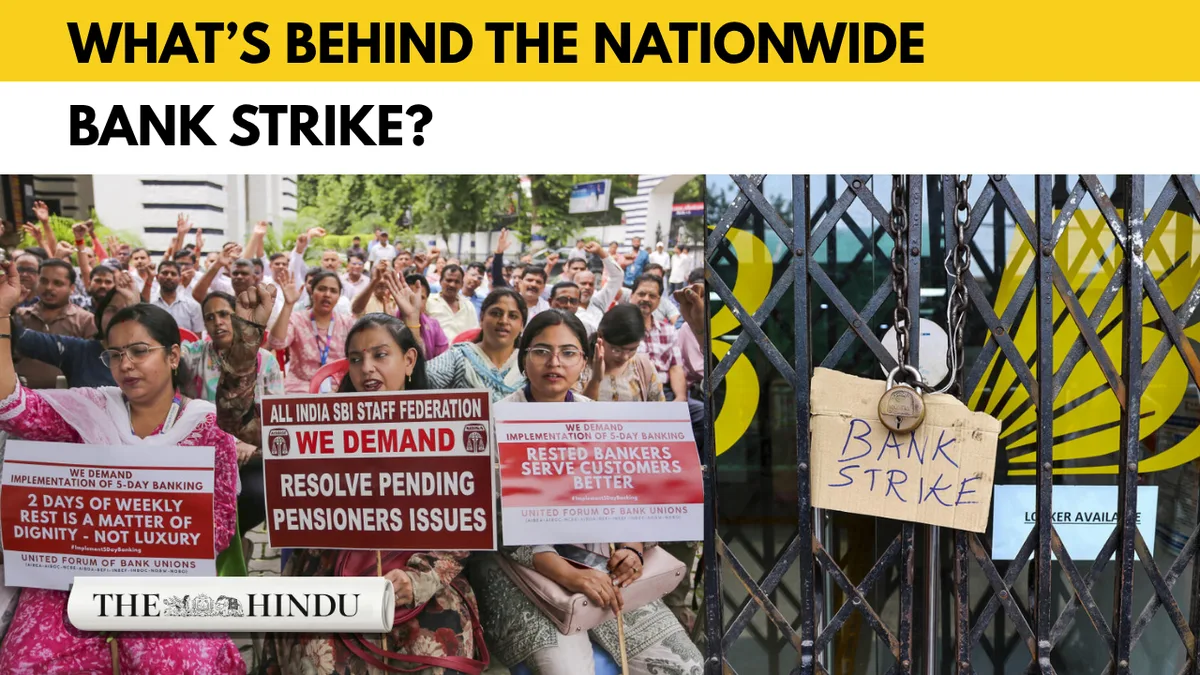 Banking services hit as unions strike for five-day workweek