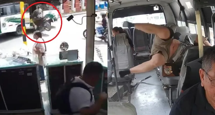 El milagro de un motorizado: Chocó a toda velocidad y un giro del destino lo salvó de la muerte