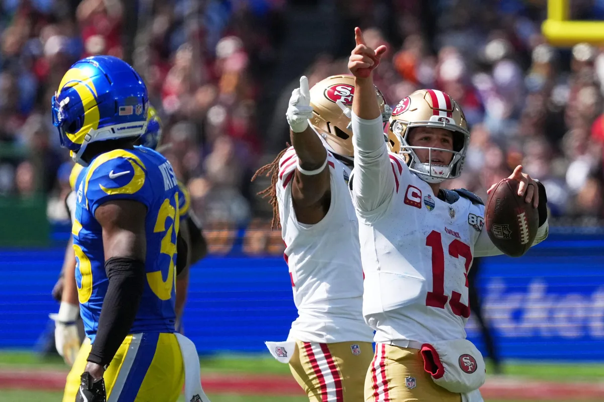 49ers aplastan 27-7 a Rams en Melbourne: Purdy brilla en un debut histórico