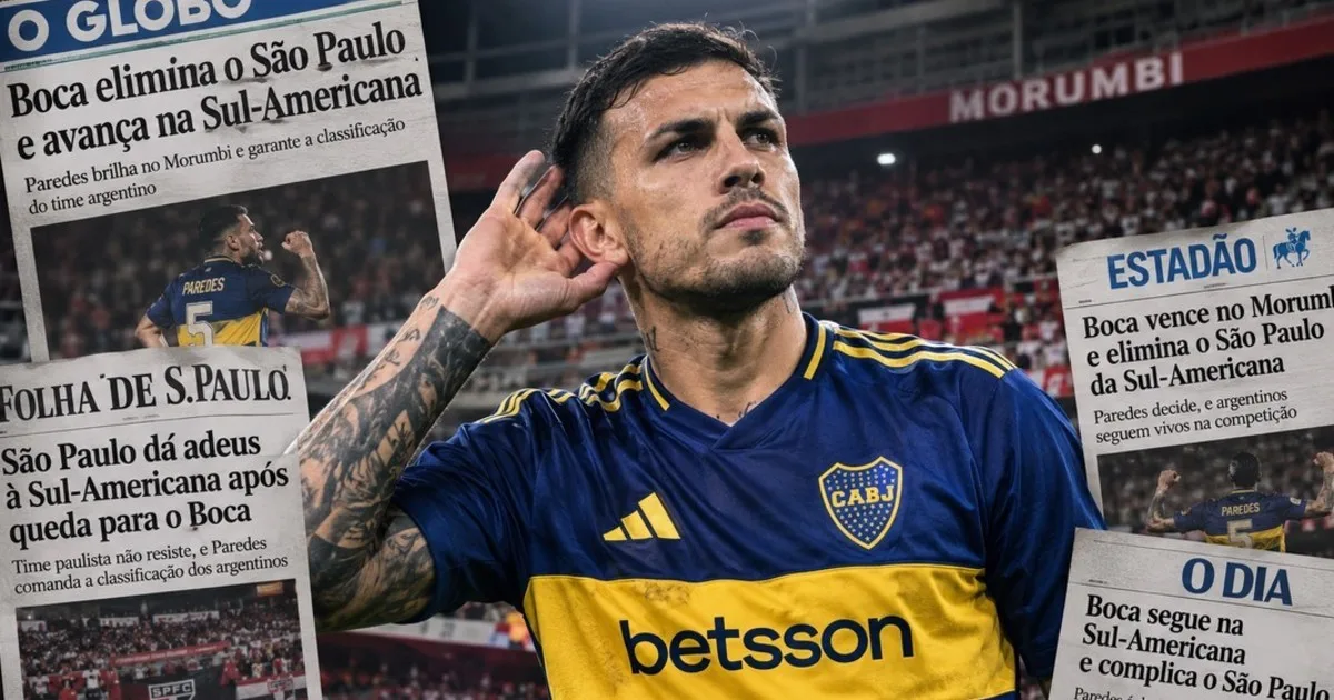 ¿Qué dijeron en Brasil de la clasificación de Boca ante San Pablo en la Sudamericana?