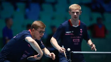 Les frères Alexis et Félix Lebrun sacrés à nouveau champions d'Europe de tennis de table en double