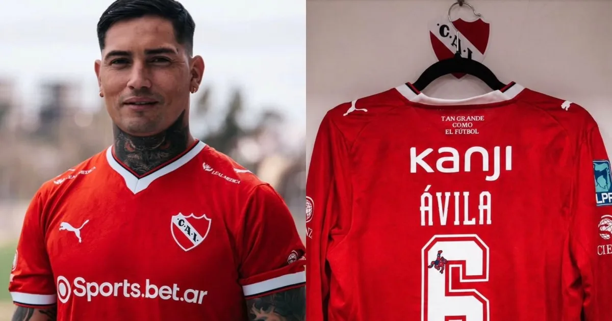 El curioso dorsal que usará Chimy Ávila en su arribo a Independiente