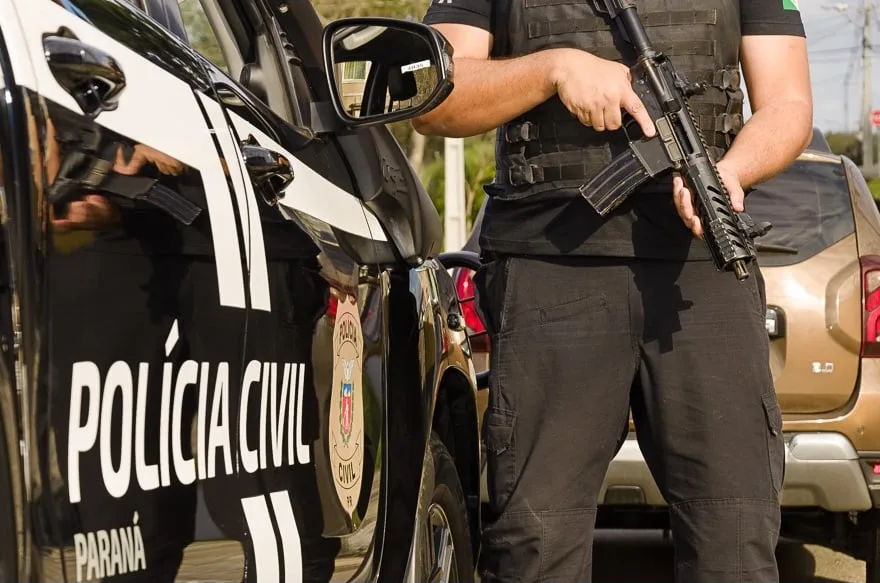 Caem em 38% os números de latrocínio e 7%, de homicídios no Paraná