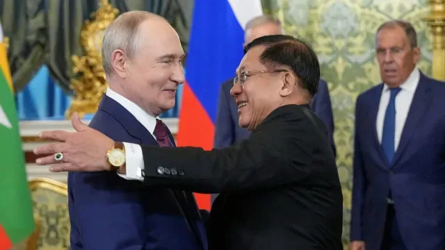 Putin recebe líder de Myanmar em nova tentativa de quebrar isolamento