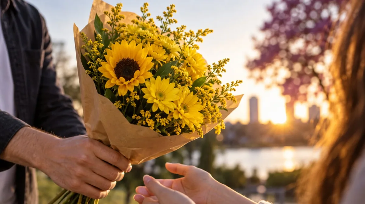¿Por qué se regalan flores amarillas el 21 de septiembre y qué significa este gesto?