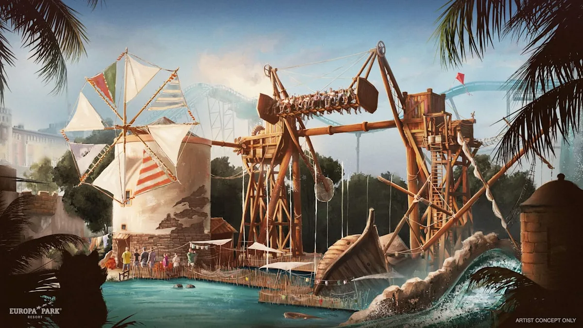 Riesenschaukel und mehr - Europa-Park bringt 2027 drei Neuheiten für Besucher