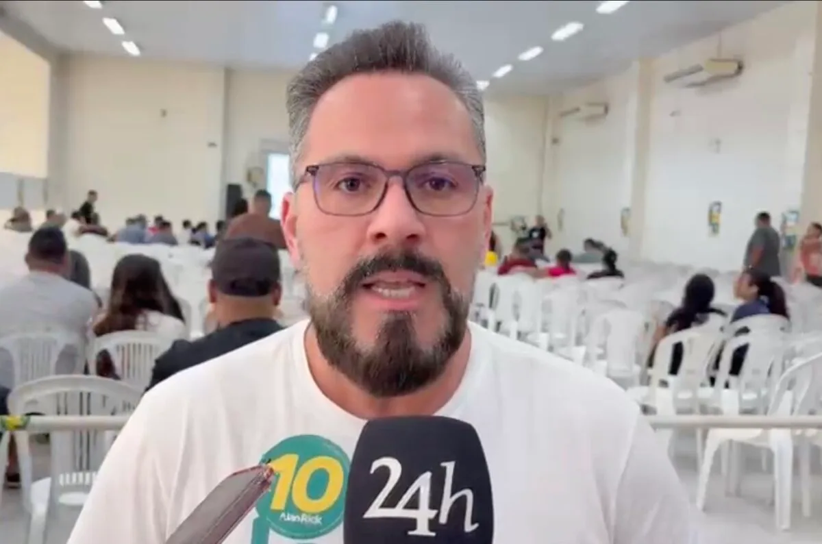 Alan Rick destaca parceria com igrejas e espera mobilização para “consolidar vitória no primeiro turno”
