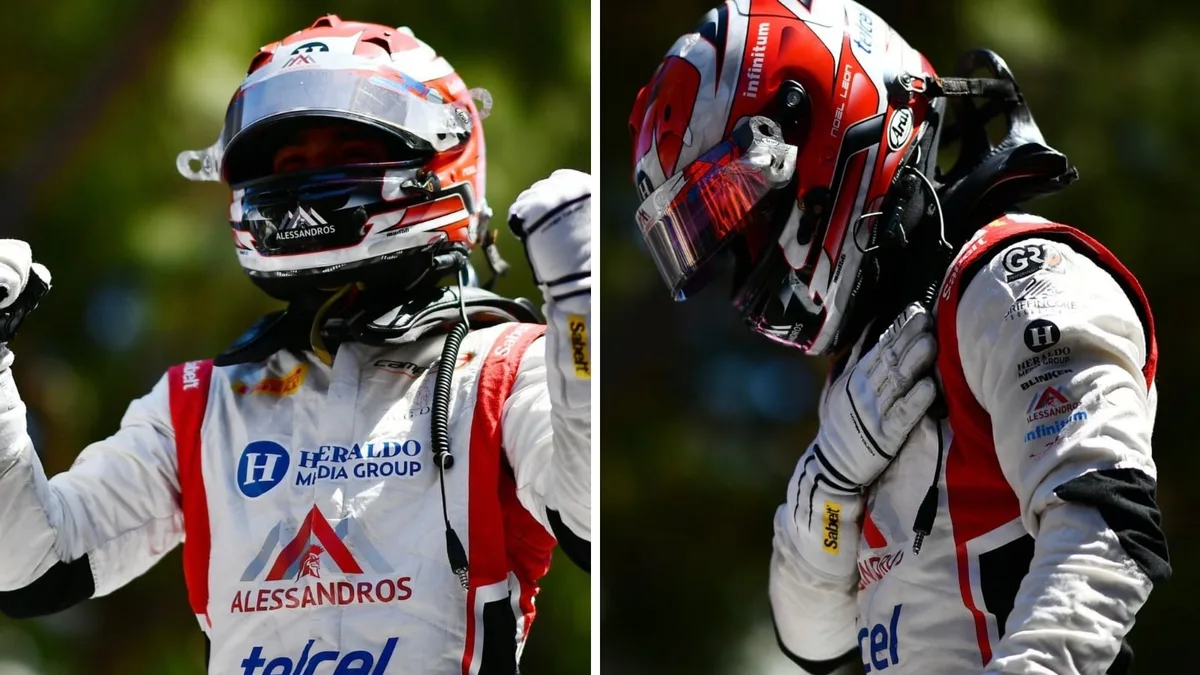 ¡Histórico! El piloto mexicano Noel León consigue su primera pole gracias a esta estrategia