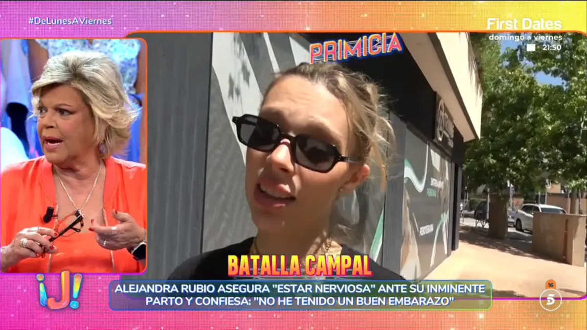 Alejandra Rubio habla de sus nervios ante el parto y deja una pista sobre el nombre elegido para su bebé: "Yo clásica soy poco"