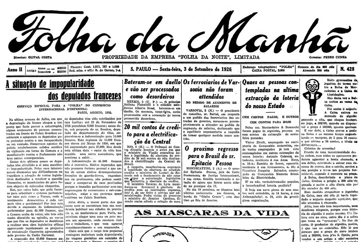 1926: Pesquisa tenta achar petróleo no morro do Bofete, interior de SP