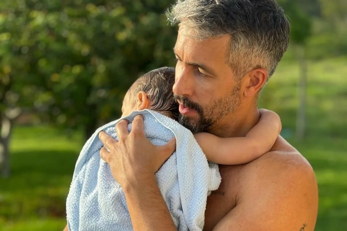 Danilo Vieira se declara ao filho após polêmica com a ex-mulher