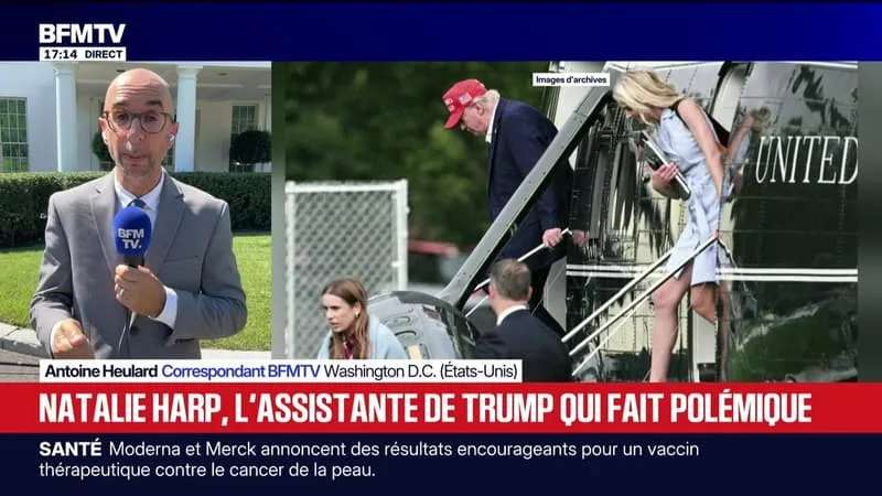 Marschall Truchot : Natalie Harp, l'assistante de Trump qui fait polémique – 19/08