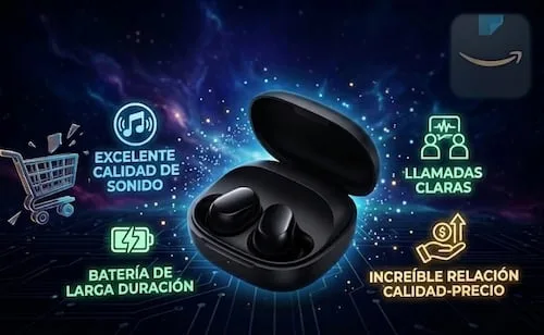 Xiaomi Redmi Buds 6 en casi 200 pesos en Amazon México; ¿por qué vale la pena comprarlos?