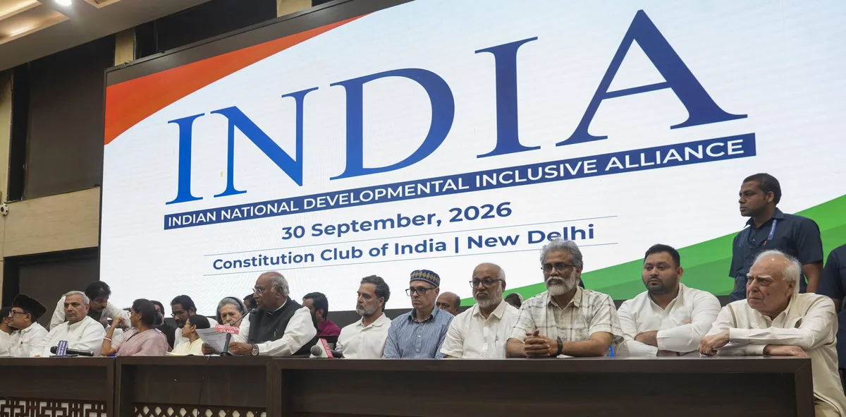 INDIA bloc plans protest march in Delhi on Monday, seeks CJI's intervention