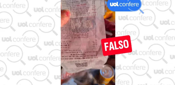 Flávio compartilha vídeo com informação falsa sobre compras em mercado