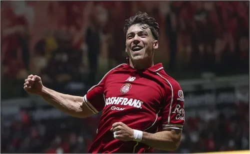 Federico Viñas no se conforma con el momento que vive con Toluca: "Siempre aspiro a seguir creciendo"