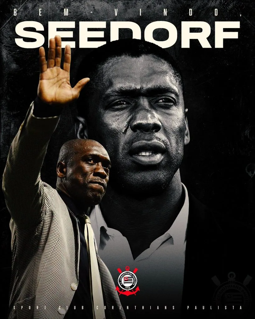 Corinthians anuncia Seedorf, mas técnico só comandará primeiro treino após três dias