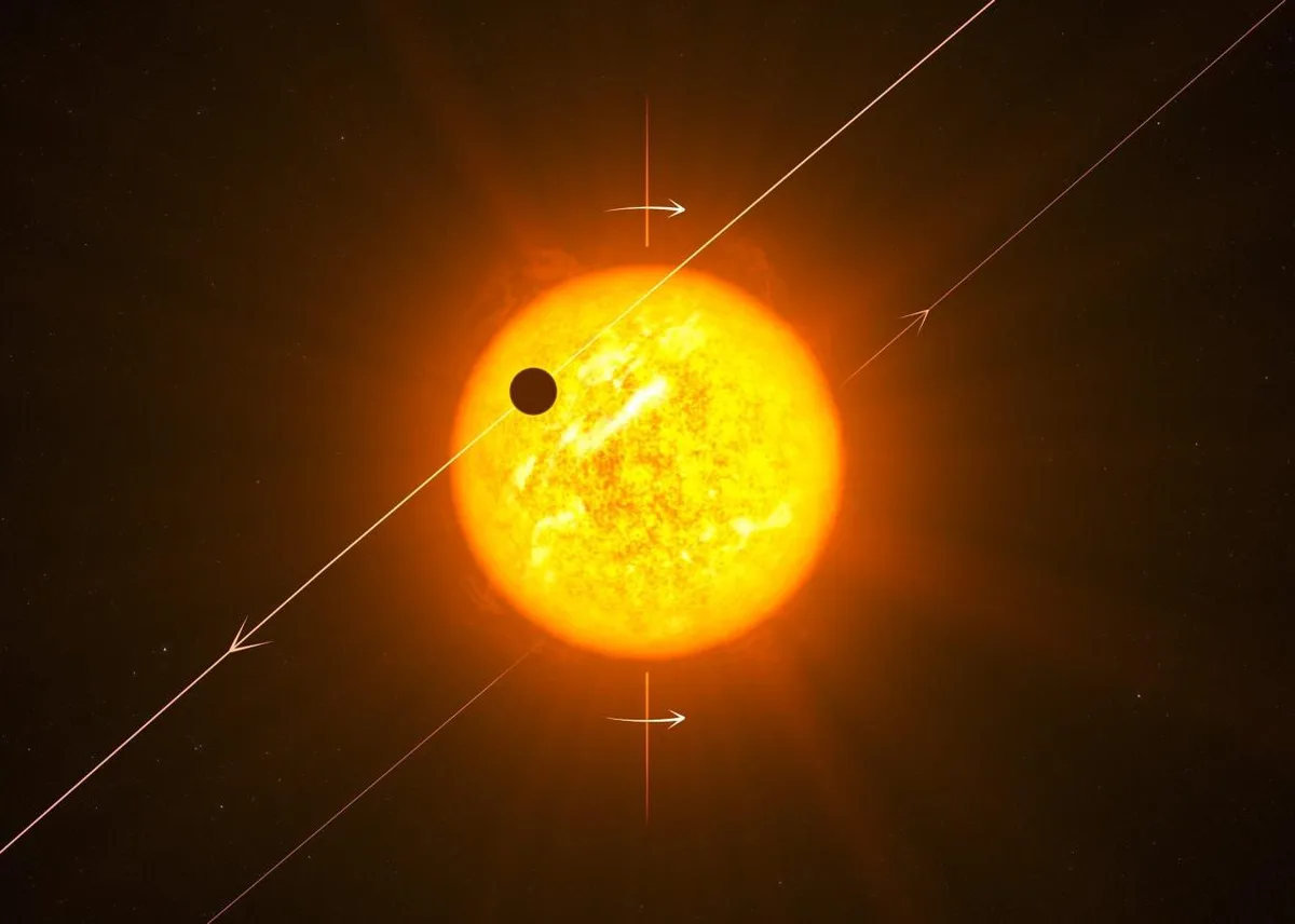 Científicos descubren exoplaneta "rebelde" que orbita en sentido contrario al de su estrella