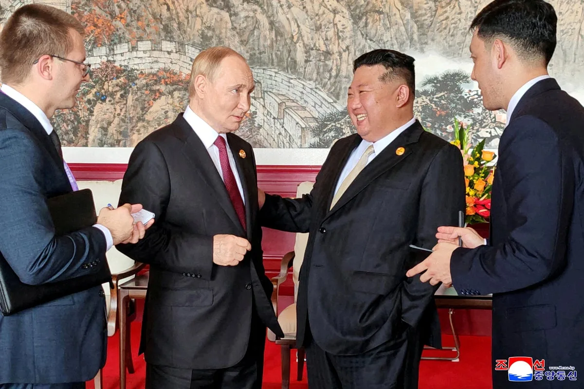 Kim Jong Un says he will continue to back Putin’s ‘sacred war’ on Ukraine