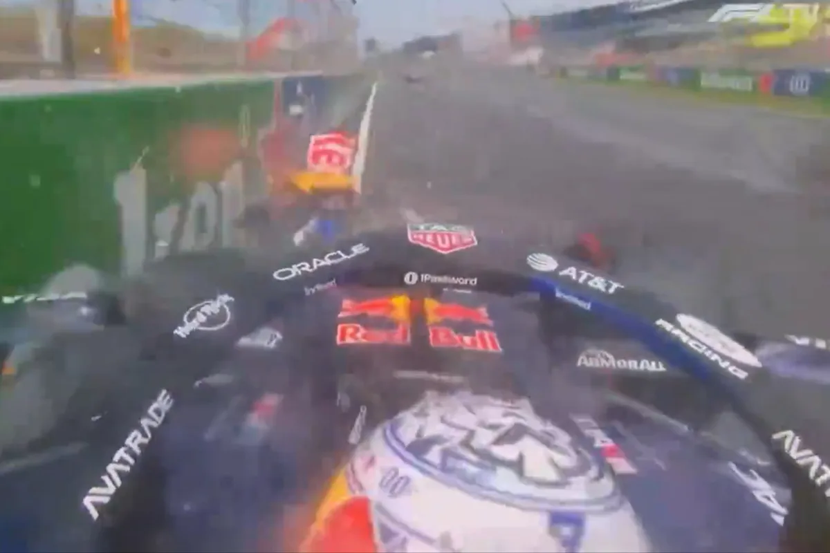 El fuerte choque de Max Verstappen que lo obligó a abandonar el Gran Premio de Países Bajos